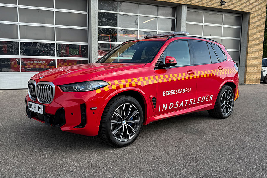 Foto: Indsatsledervogn&nbsp;P1