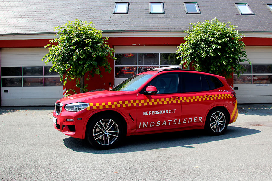 Foto: Indsatsledervogn&nbsp;P2