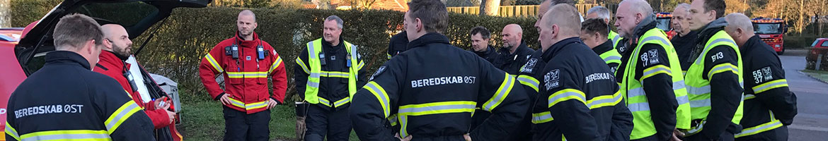 Foto: Illustrerer samling af brandmandskab